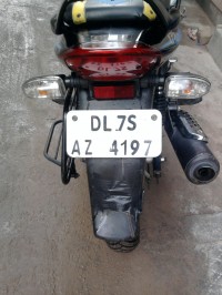 Black & Blue Bajaj Discover DTSi 135