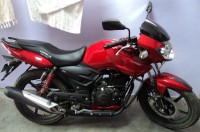 Red TVS Apache RTR 160