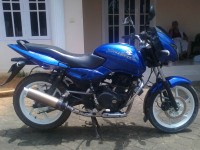 Blue Bajaj Pulsar 150 DTSi