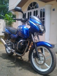 Blue Bajaj Pulsar 150 DTSi