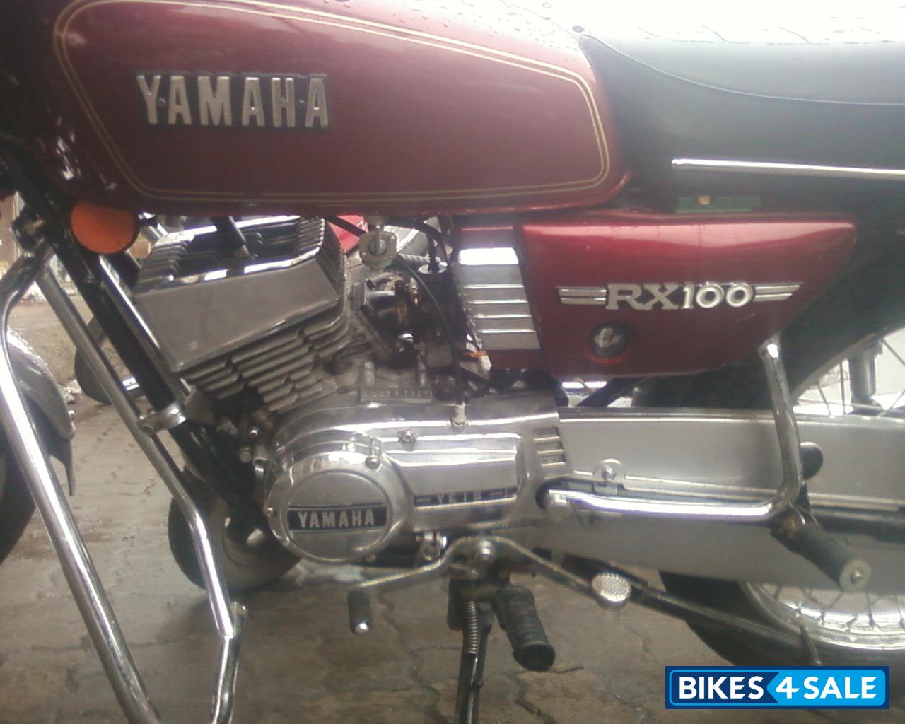 Used 1987 Model Yamaha Rx 100 For Sale In Pune Id Red Colour Bikes4sale