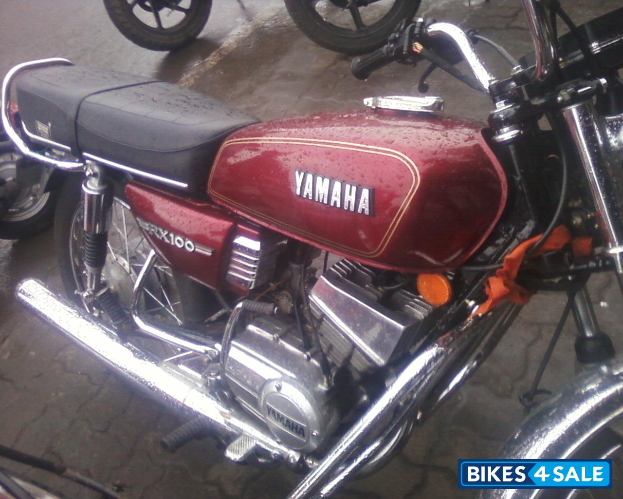 Used 1987 Model Yamaha Rx 100 For Sale In Pune Id Red Colour Bikes4sale