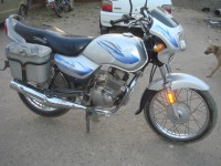 Silver TVS Victor GL