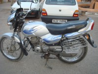 Silver TVS Victor GL