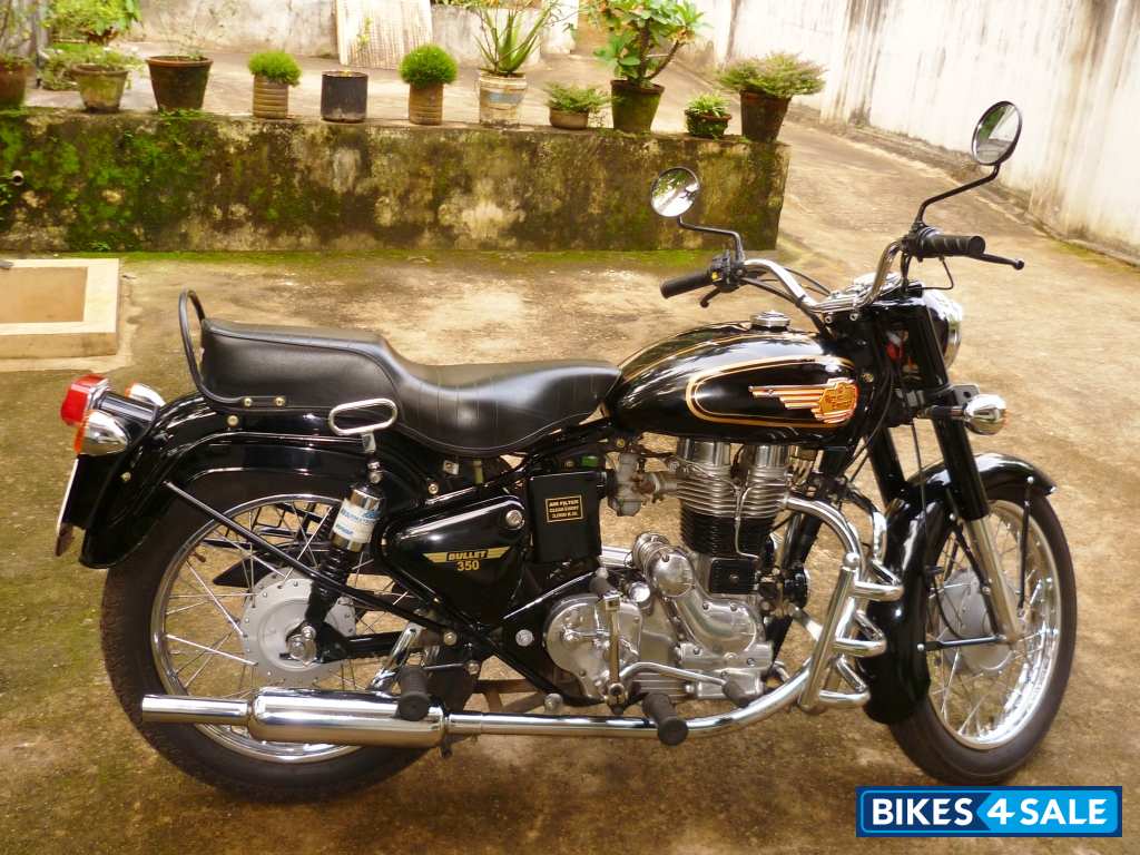 Black Royal Enfield Bullet Standard 350 Picture 3. Album ID is 62384 ...