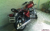 Red Royal Enfield Bullet Electra