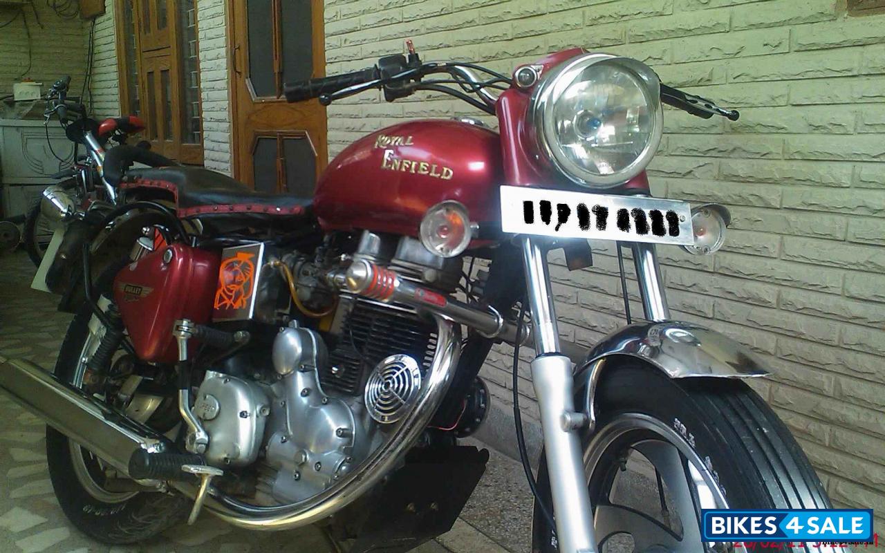 royal enfield electra red colour