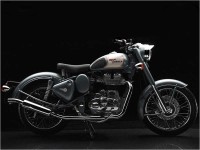 Silver Royal Enfield Classic 350