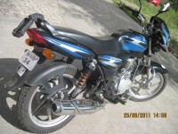 Blue Bajaj Discover DTSi 125