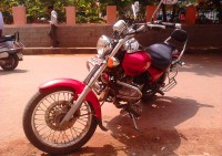 Cocktail Wine Red Bajaj Avenger 200 DTS-i