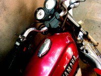 Red Yamaha RX 135