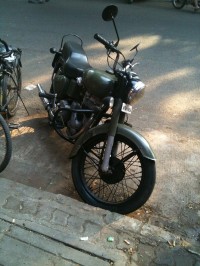 Military Green, Black Royal Enfield  classic 350