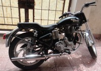 Black Royal Enfield Bullet Electra