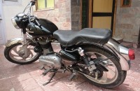 Black Royal Enfield Bullet Electra