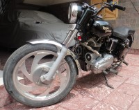 Black Royal Enfield Bullet Electra