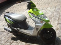 Green Honda Dio