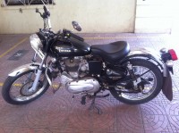 Black Royal Enfield Bullet Electra 5S