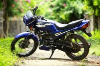 Blue Yamaha RXZ