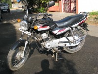 Black Bajaj CT 100