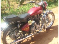 Red Royal Enfield Bullet Electra 5S