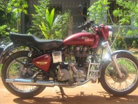 Red Royal Enfield Bullet Electra 5S