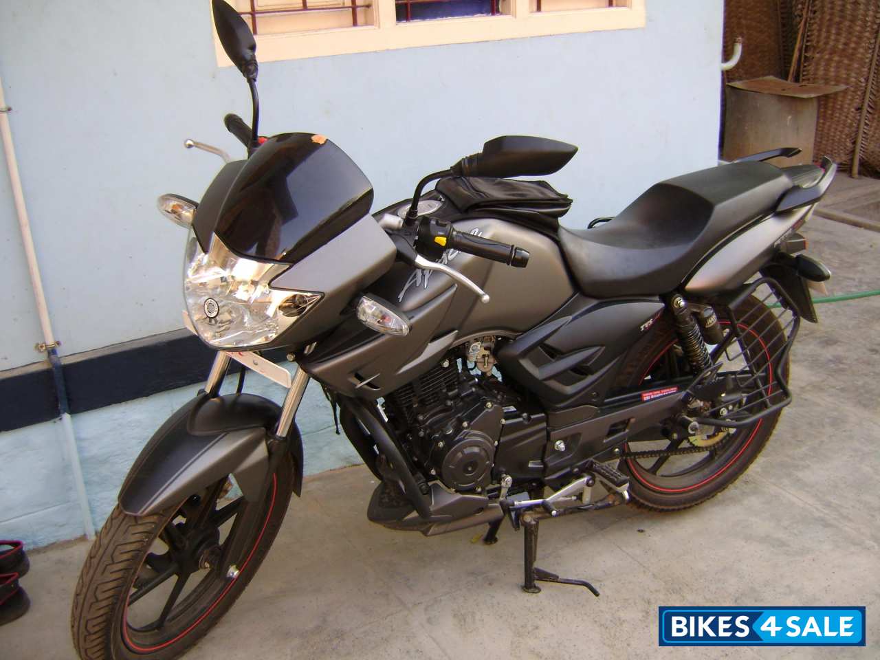 Used 08 Model Tvs Apache Rtr 160 For Sale In Bangalore Id Grey Colour Bikes4sale