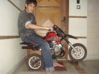 Black And Red Dirt Bike 50cc