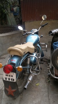 Blue Royal Enfield Classic 350