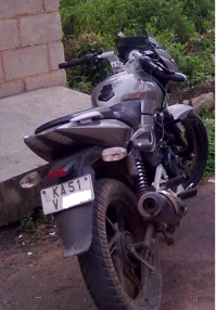 Grey Bajaj Pulsar 180 DTSi