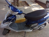 Blue TVS Scooty Pep