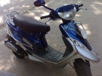 Blue TVS Scooty Pep