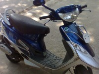 Blue TVS Scooty Pep