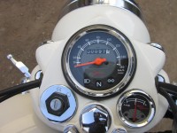 Skotia White Royal Enfield Bullet Electra