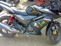 Black Honda CBF Stunner