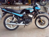 Black Yamaha RXZ