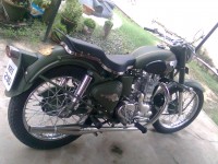 Green Royal Enfield