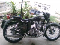 Green Royal Enfield