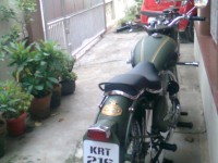 Green Royal Enfield