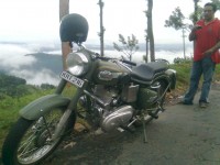 Green Royal Enfield