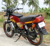 Flaming Red Mettalic Suzuki Shaolin