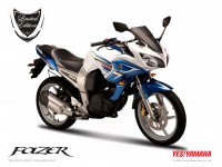 Limited Edition- White & Blue Yamaha Fazer