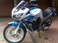 Limited Edition- White & Blue Yamaha Fazer