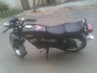 Black Yamaha RX 100