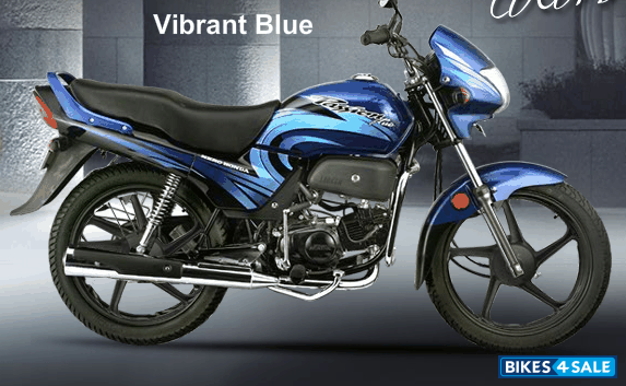 Used 2007 model Hero Passion Plus for sale in Gurgaon. ID 69825. Vibrant  Blue colour - Bikes4Sale