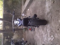 Black Modified Bike  bajaj Avenger 200dtsi