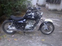 Black Modified Bike  bajaj Avenger 200dtsi