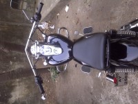 Black Modified Bike  bajaj Avenger 200dtsi