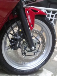 Candy Ruby Red Honda CBR 250R