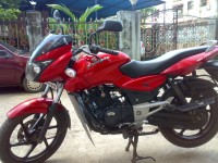 Red Bajaj Pulsar 150 DTSi