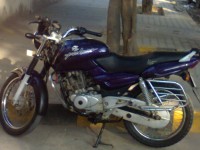 Purple Bajaj Pulsar 150 DTSi